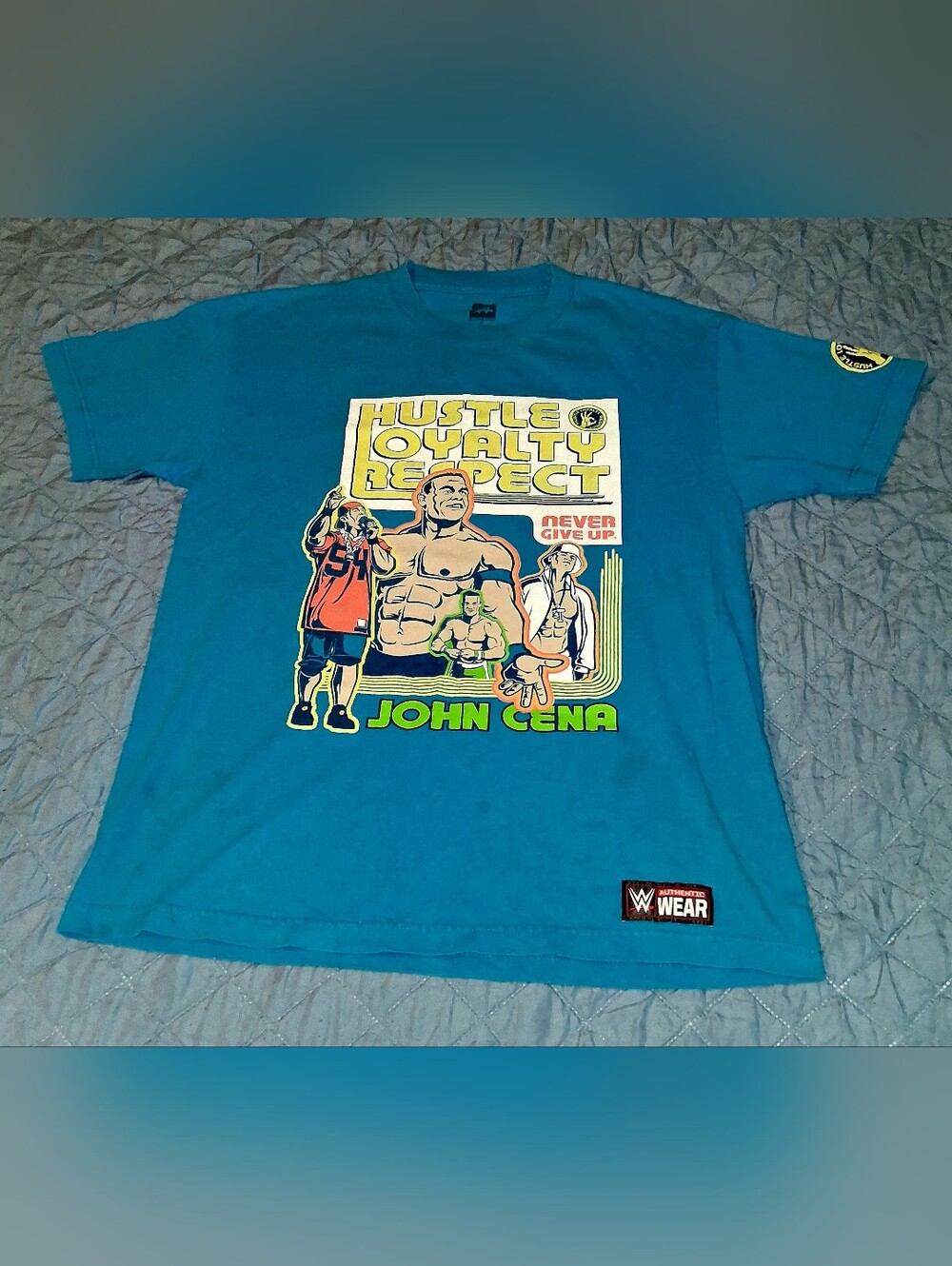 WWE Authentic John Cena "Throwback" T-shirt. Size XL. "U Cant C Me"